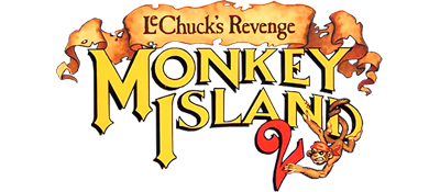 Monkey Island 2: LeChuck's Revenge logo for Amiga
